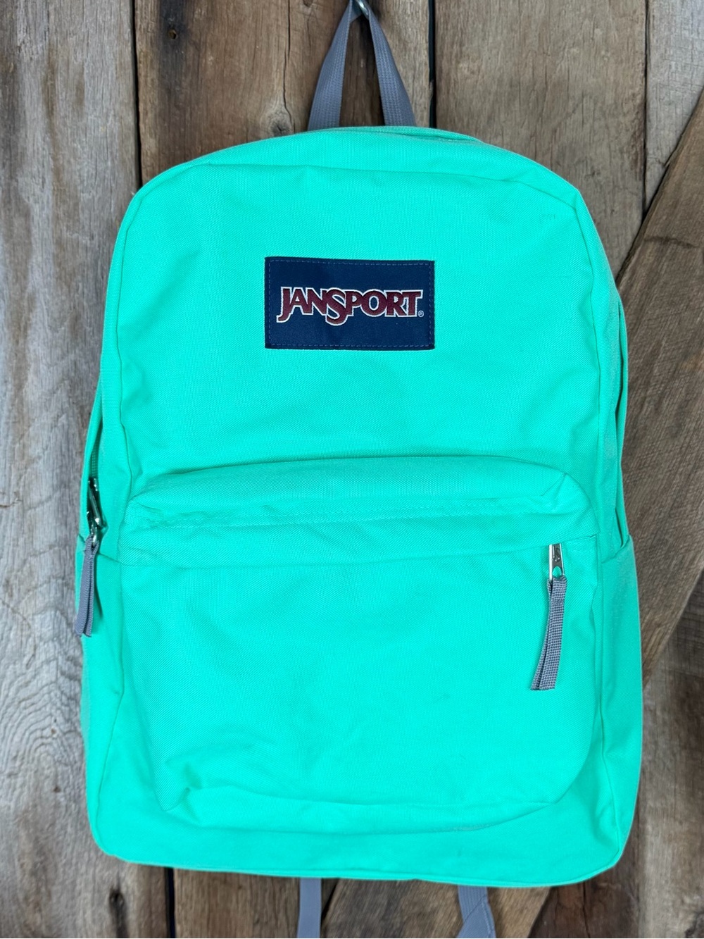 Superbreak Polyester 25 Ltrs Seafoam Green School Backpack (JS00T5010D6)